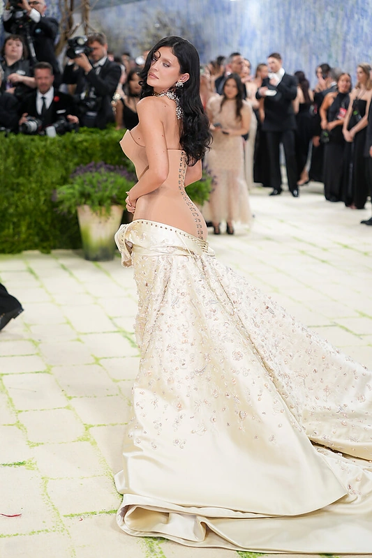 Kylie Jenner „Met Gala“ įvaizdis / AFP/„Scanpix“ nuotr.