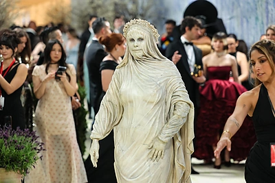 Heidi Klum įvaizdis „Met Gala“ / AFP/„Scanpix“ nuotr.