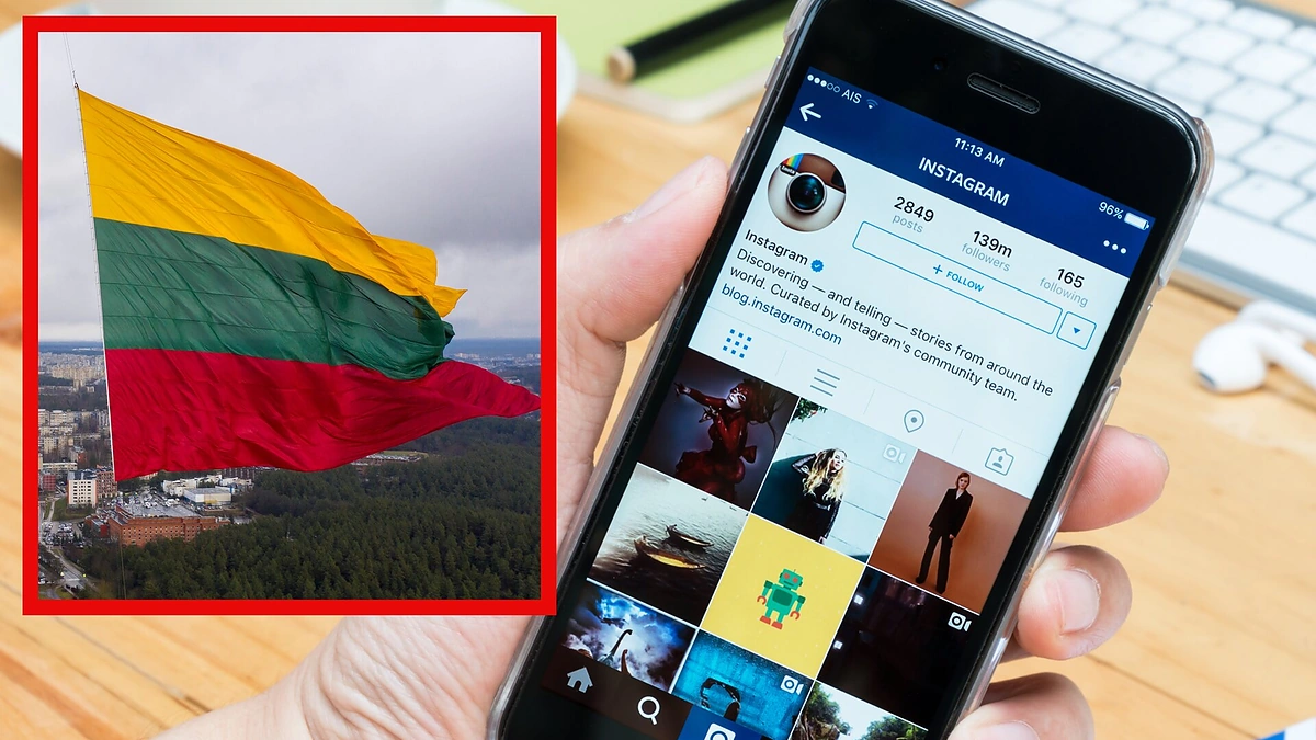 Lietuvos vėliava, „Instagram“ / Žmonės.lt koliažas