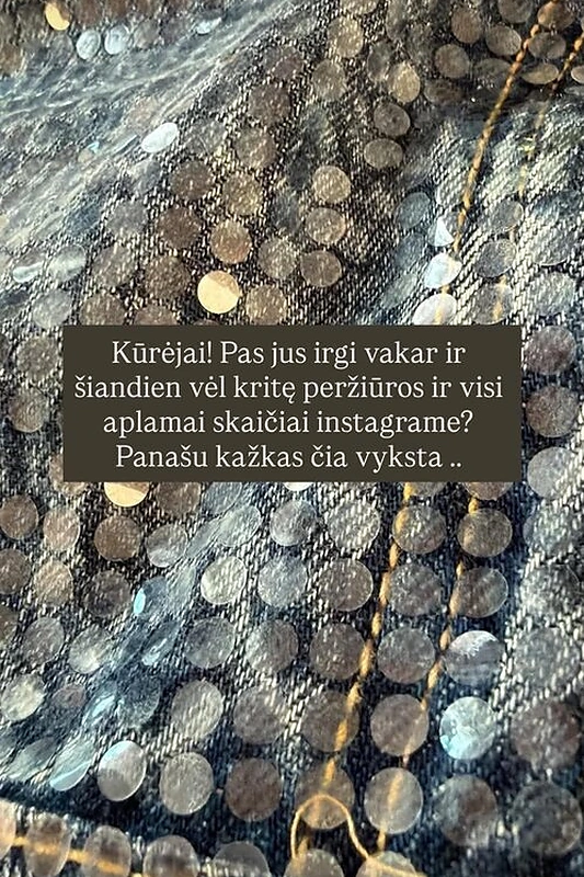 Nuomonės formuotojai pastebi sekėjų sumažėjimą / Ekrano nuotr.