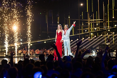 „Eurovizijos“ Vienoje pirmojo pusfinalio dalyviai / Roberto Riabovo / BNS nuotr.