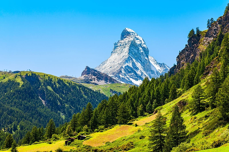 Matterhorn kalnas, Šveicarija / „Baltic tours“ nuotr.