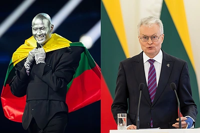 Gitanas Nausėda per „Eurovizijos“ finalą viešai kreipėsi į Lion Ceccah