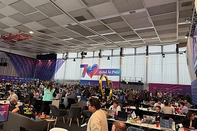Žurnalistų spaudos centras „Eurovizijoje“ / Žmonės.lt nuotr.