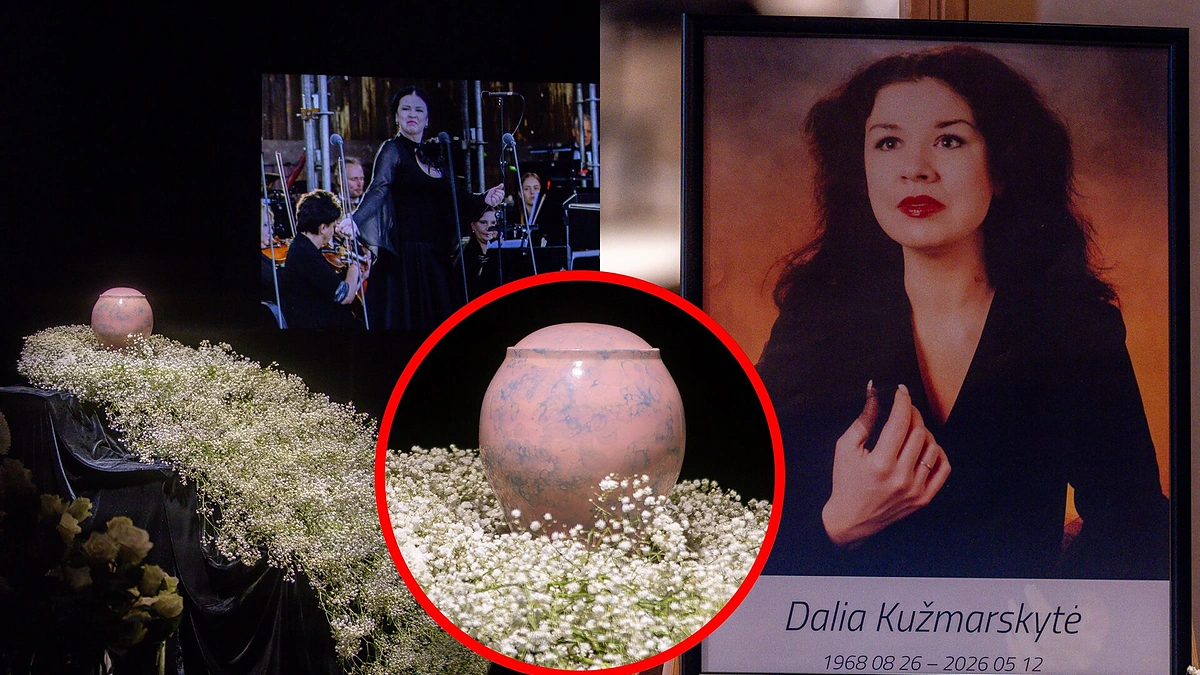 Atsisveikinimas su Dalia Kužmarskyte / Mato Baranausko nuotr.