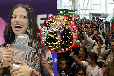 „Eurovizijos“ nugalėtoją Darą gimtojoje Bulgarijoje pasitiko išprotėjusi minia: toks pagerbimas – retas atvejis