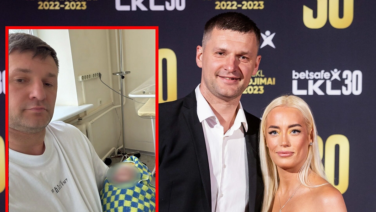 Artūras Jomantas su žmona Ana Ksenija / Žygimanto Gedvilos ir socialinių tinklų nuotr.