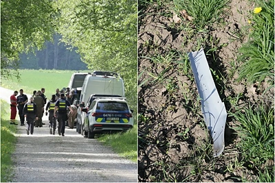 „Pasigirdo du sprogimai“: netoli drono nukritimo vietos gyvenantys estai papasakojo, ką matė