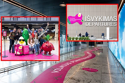Vilniaus oro uostas dėl šaltibarščių pakeitė pavadinimą – tapo „Vilnius Pinkternational Beetport“