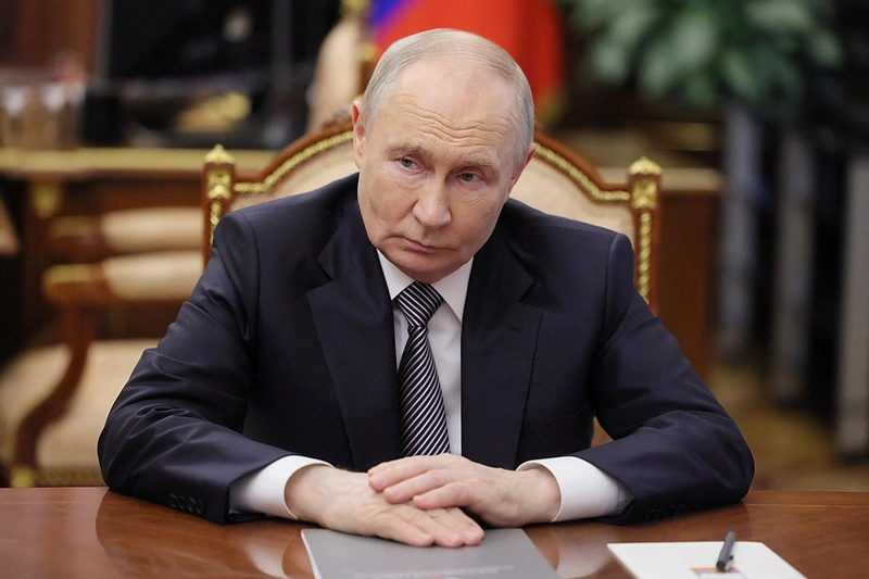 Vladimiras Putinas / Alexei Nikolsky / via REUTERS