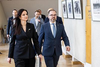 Inga Ruginienė, Robertas Kaunas / Pauliaus Peleckio / BNS nuotr.