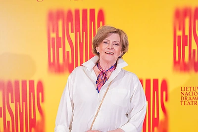 Spektaklio „Geismas“ premjeros svečiai / Patricija Adamovič / BNS nuotr.
