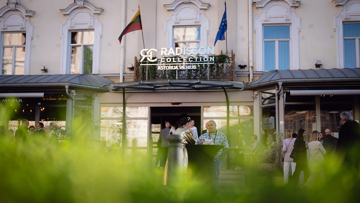 „Radisson Collection Astorija“ vasaros sezoną pradėjo šventiniu vakaru / Ryčio Šeškaičio nuotr.