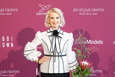 Egidijaus Rainio naujosios rudens–žiemos 2026/2027 kolekcijos pristatymo svečiai / Pauliaus Peleckio / BNS nuotr.