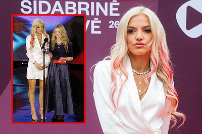 „Sidabrinės gervės“ ceremonijoje Ofeliją išgąsdino persekiotojas: bandė įsiveržti į renginį