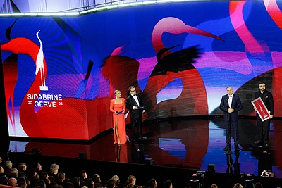 Nacionaliniai kino apdovanojimai „Sidabrinė gervė 2026” / Gretos Skaraitienės / BNS nuotr.