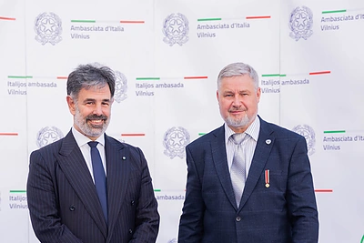 Italijos ambasadorius surengė šventę Italijos nacionalinės dienos proga / Roberto Riabovo / BNS nuotr.