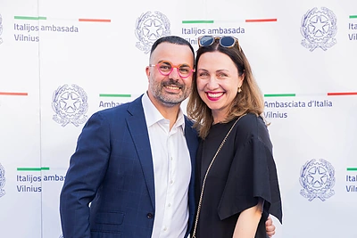 Italijos ambasadorius surengė šventę Italijos nacionalinės dienos proga / Roberto Riabovo / BNS nuotr.