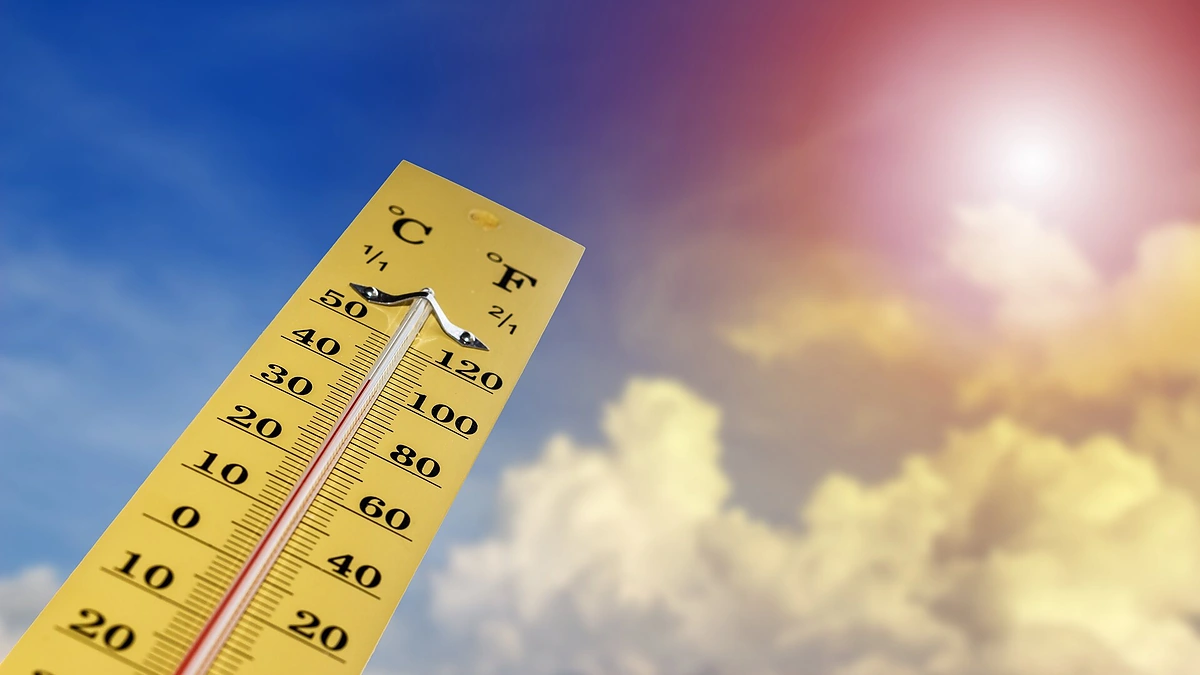 Oro temperatūra / Shutterstock nuotr.