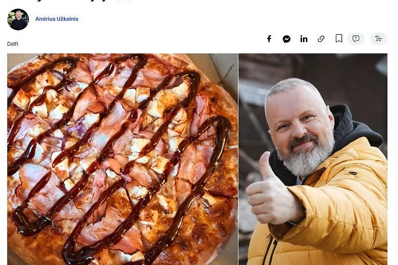 Andriaus Užkalnio tekstas / Soc. tinklų nuotr.