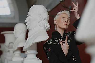 Giedrė Kilčiauskienė pristato klipą „Jokiam žemėlapio kampe“ / Gabrieliaus Jauniškio nuotr.