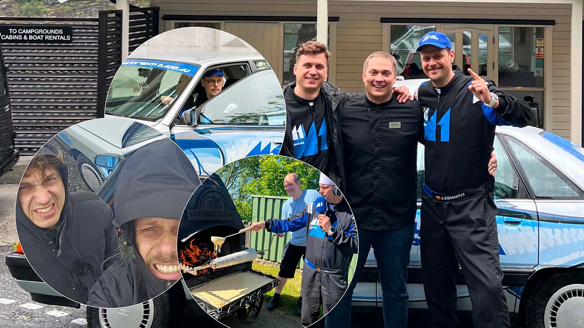 M1 Vyrų ekspedicija /Asmeninio albumo nuotr.