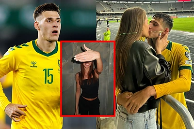 Futbolininkas Gvidas Gineitis po 4 metų draugystės pasipiršo mylimajai Viltei: sužadėtuvės – itin svarbioje vietoje