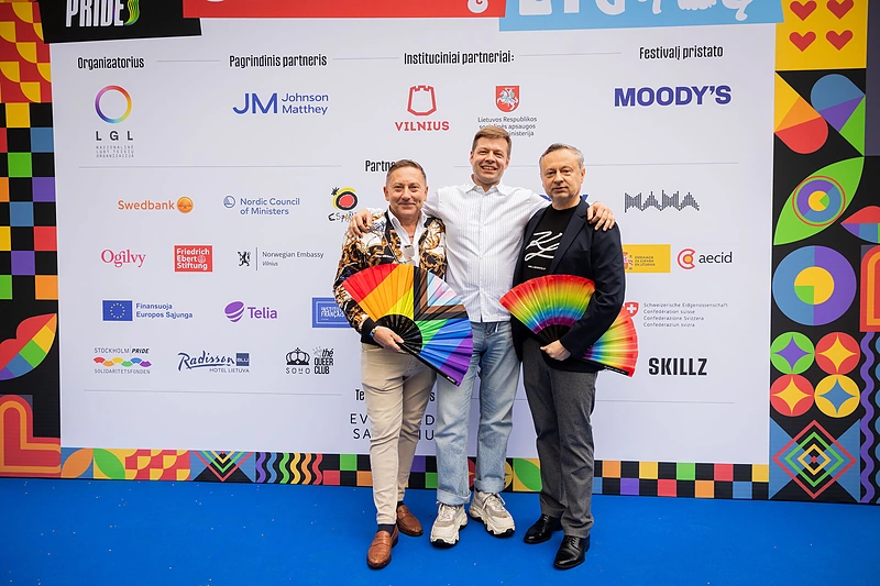 „Lithuanian Pride“ renginio svečiai / Patricija Adamovič / BNS nuotr.