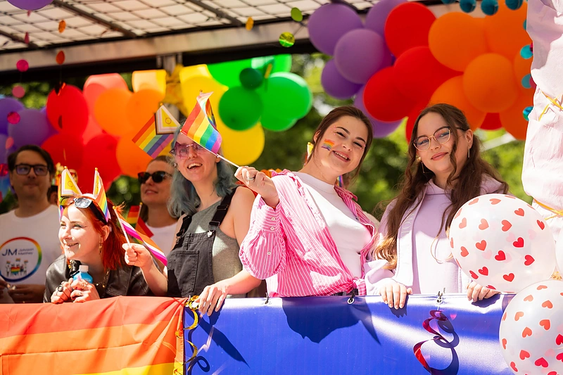 LGBT bendruomenės eitynės „Už lygybę!“ / Patricija Adamovič / BNS nuotr.