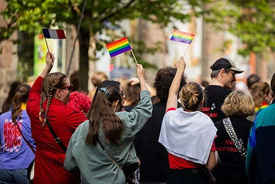 LGBT bendruomenės eitynės „Už lygybę!“ / Patricija Adamovič / BNS nuotr.