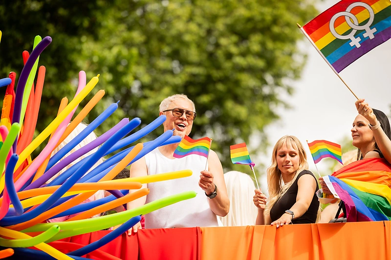 LGBT bendruomenės eitynės „Už lygybę!“ / Patricija Adamovič / BNS nuotr.