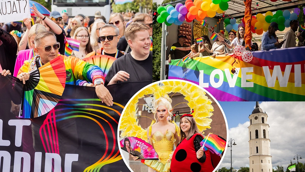 LGBT bendruomenės eitynės „Už lygybę!“ / Patricija Adamovič / BNS nuotr.