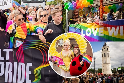 „Lithuanian Pride“ eitynėse Vilniuje – tūkstantinė spalvingų žmonių minia: „Tai stipri žinia mūsų politikams“