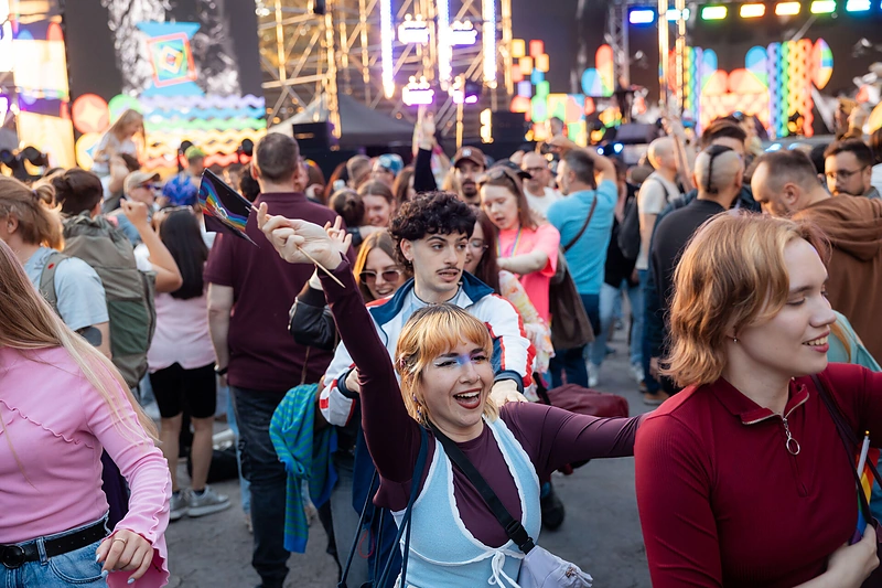 LGBT bendruomenės „Už lygybę!“ koncertas / Patricija Adamovič / BNS nuotr.