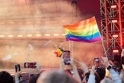 LGBT bendruomenės „Už lygybę!“ koncertas / Patricija Adamovič / BNS nuotr.