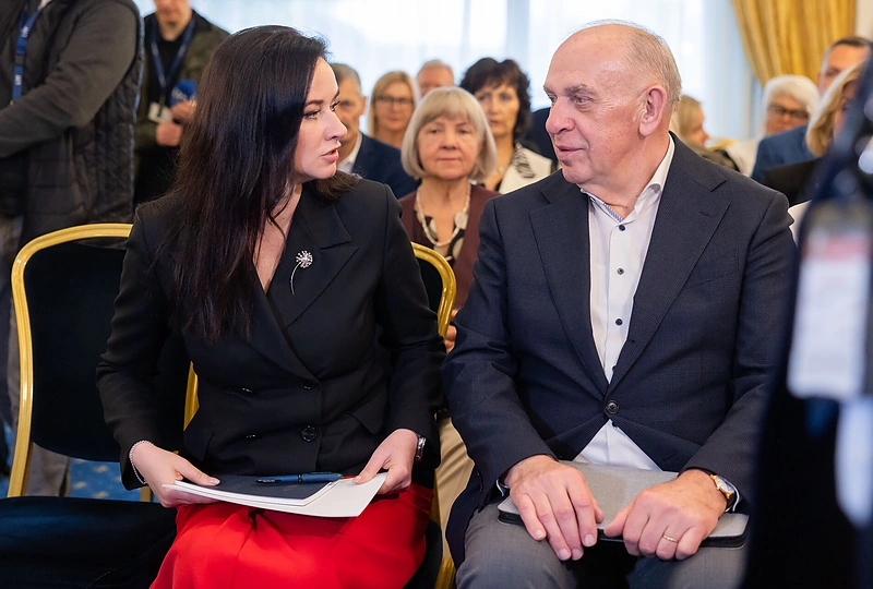 LSDP tarybos susirinkimas / Patricija Adamovič / BNS nuotr.