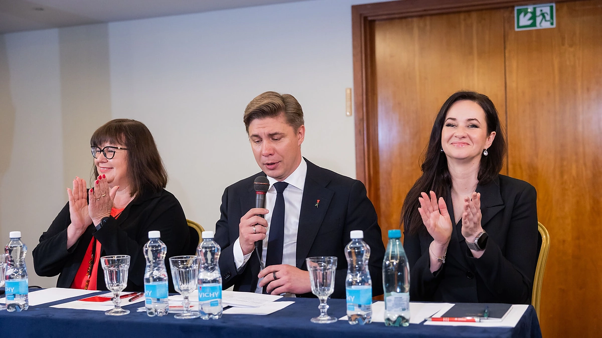 LSDP tarybos susirinkimas / Patricija Adamovič / BNS nuotr.