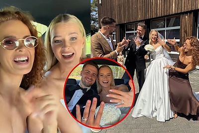 Aušrinė Belickaitė su mylimuoju iškėlė vestuves – ištekėjo trečioji iš garsiojo sesių ketvertuko