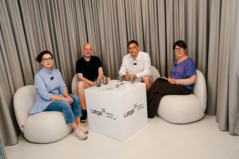 Tinklalaidė „Pokalbiai LATGA Autorių namų virtuvėje“
