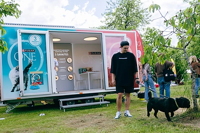 PURINA ir SOS GYVŪNAI subūrė gyvūnų mylėtojus vasaros šventėje / Organizacijos nuotr.