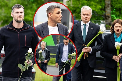 Su Vladu Garastu atsisveikina ir žinomi žmonės: tarp jų – Gitanas Nausėda su žmona Diana bei krepšinio žvaigždės