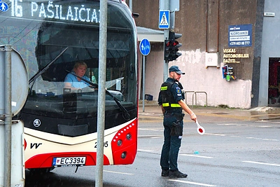 Avarija Vilniuje / Karolio Juršio nuotr.