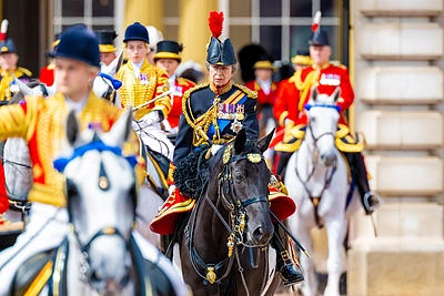 Karališkas „Trooping the Colour“ paradas / Vida Press nuotr.