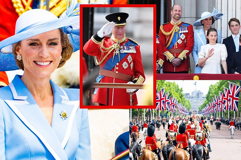 Karališkas „Trooping the Colour“ paradas / Vida Press nuotr.
