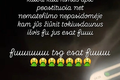 Ofelijos įrašai / „Instagram“ nuotr.