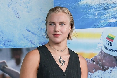 Plinta netikėtas vaizdo įrašas su Rūta Meilutyte: „Oho! Kaip iš giedro dangaus“