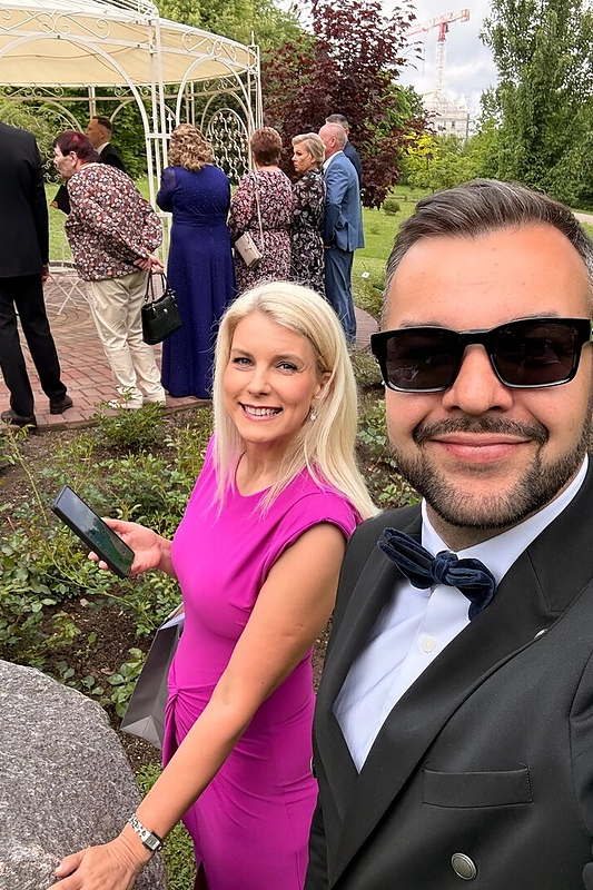 Vestuvių akimirka / Asmeninio albumo nuotr.