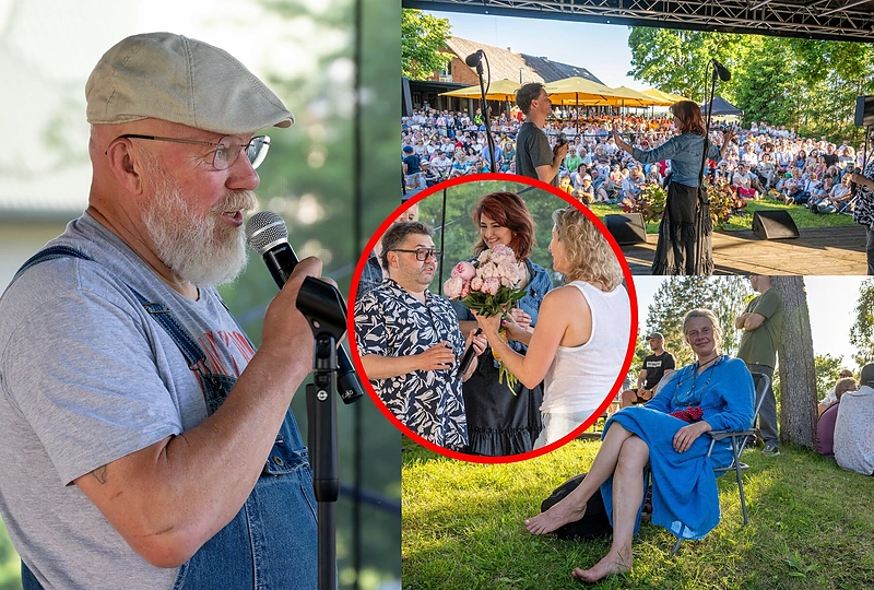 Renginio „Opera su džinsais“ akimirka