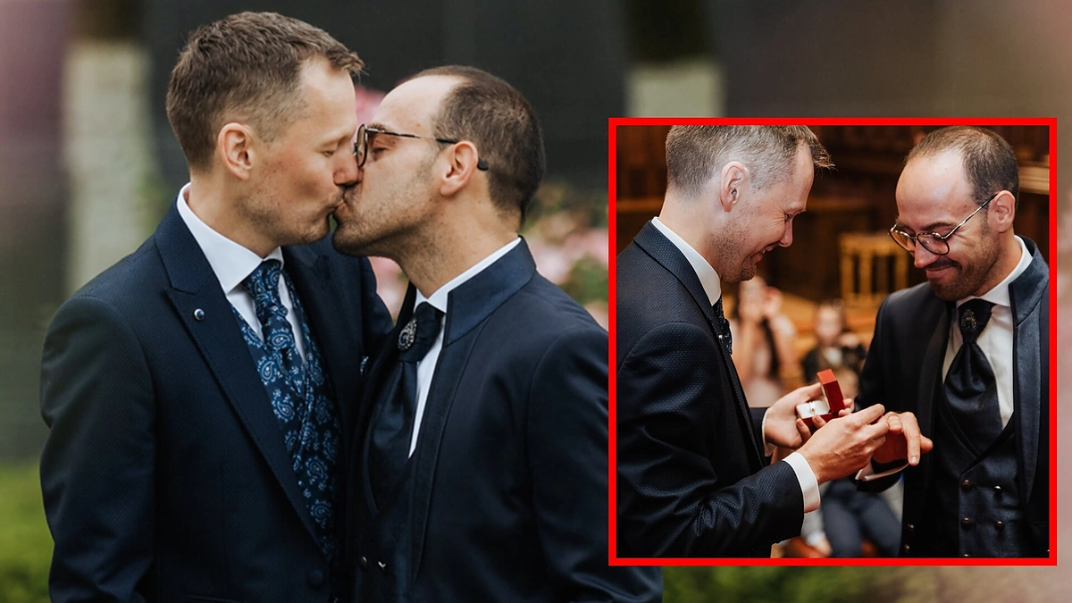 Martynas Norbutas ir jo vyras Marius / Lux Visual Storytellers nuotr.