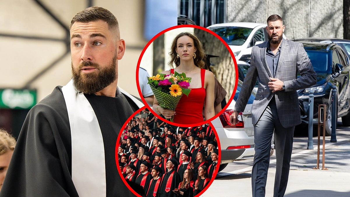 Lietuvos sporto universiteto diplomų įteikimo šventė Kauno sporto halėje / Teodor Biliūno / BNS nuotr.